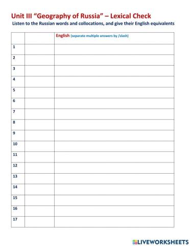 Unit 3-lexical check