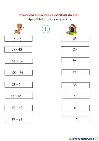 Matematika procvičování