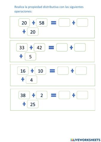 Propiedad distributiva