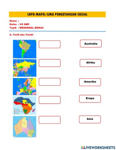 Mengenal Benua di Dunia