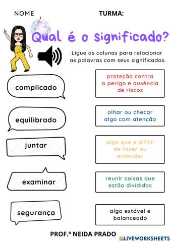 Palavras e significados