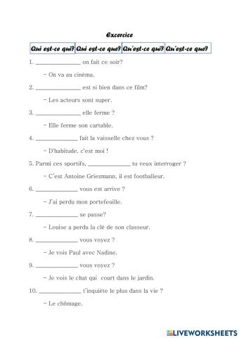 L'interrogatif