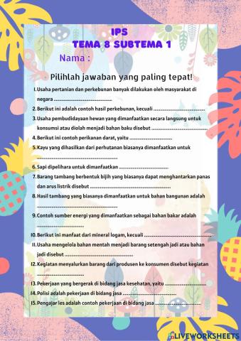 IPS Tema 8 Subtema 1