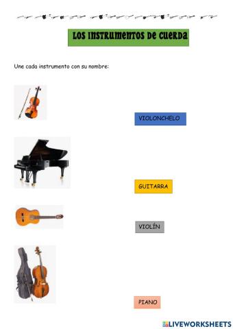 Instrumentos de cuerda