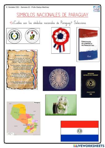 Símbolos Nacionales de Paraguay