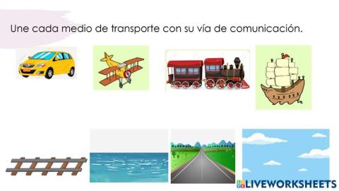 Medios de transporte y vías de comunicación