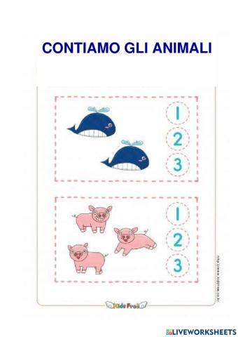 Contiamo gli animali