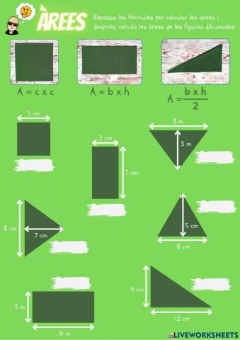 Calcular àrees