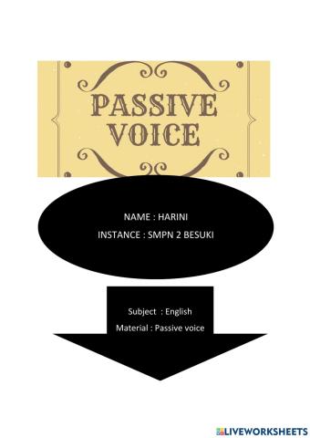 Passive voice