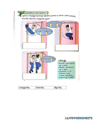 உடற்கல்வி 1.4.1  ஆக்கம்: மு.சாந்தினி