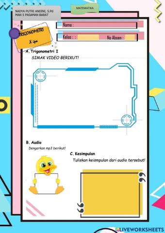 Latihan trigonometri