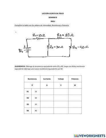 Resistencias