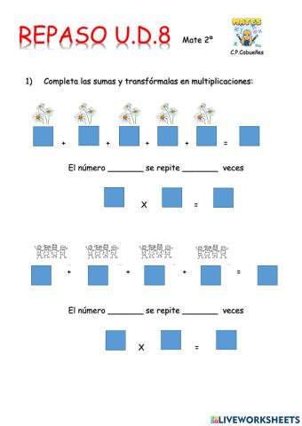 Repaso matematicas UD 8