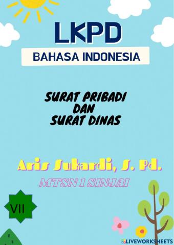 Surat priabdi dan surat dinas