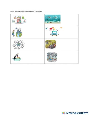 Types of pollution