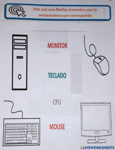 Nombres de la computadora o ordenador