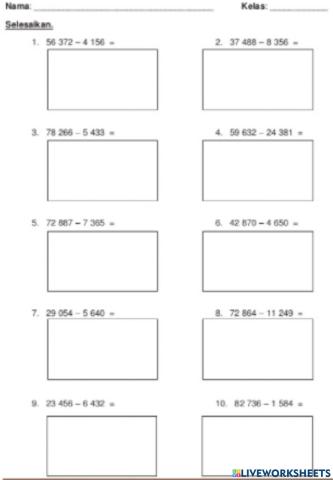 Matematik tahun 4