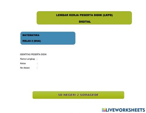 Percobaan worksheet