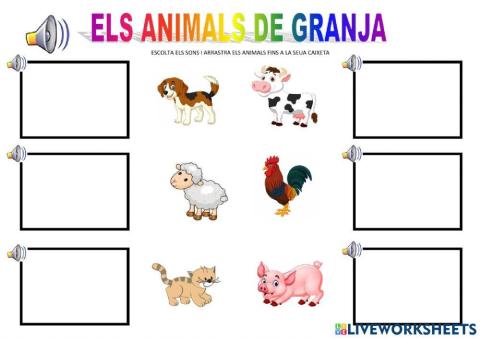 Sons animals de granja 3