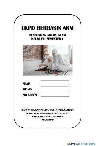 LKPD K8 KD 3.3 IMAN KEPADA KITAB ALLAH