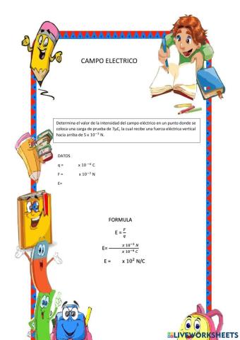 Campo eléctrico