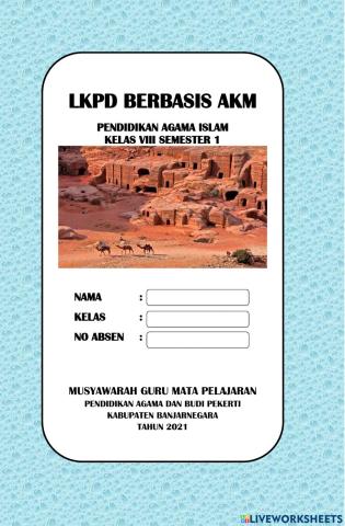 LKPD K8 KD 3.11  Memahami sejarah pertumbuhan ilmu pengetahuan masa Bani Umayah