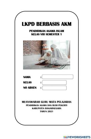 LKPD K8 3.8 MEMAHAMI SUJUD SYUKUR, SUJUD SAHWI, DAN SUJUD TILAWAH