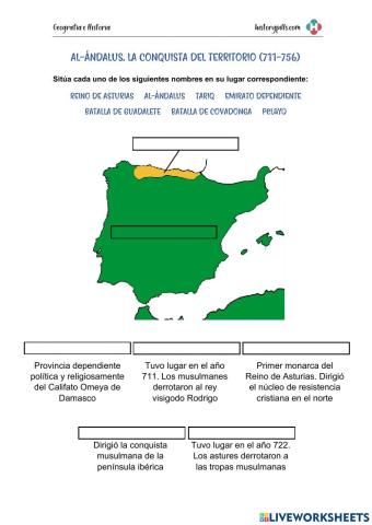 Al-Ándalus. La conquista (711-756)