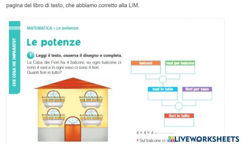 Problema sulle potenze