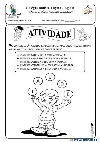 Atividade 6ºano