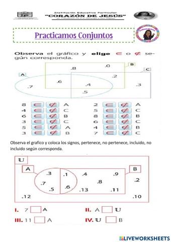 Practica de conjuntos