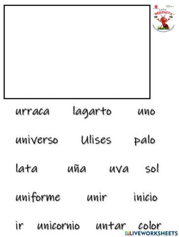 Letra u