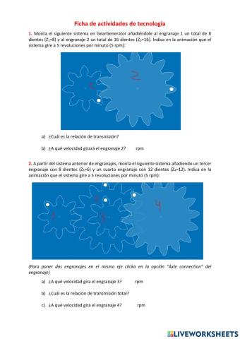 Engranajes 1º ESO