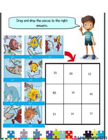 Multiplication puzzle