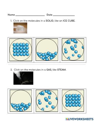 Molecules in Matter