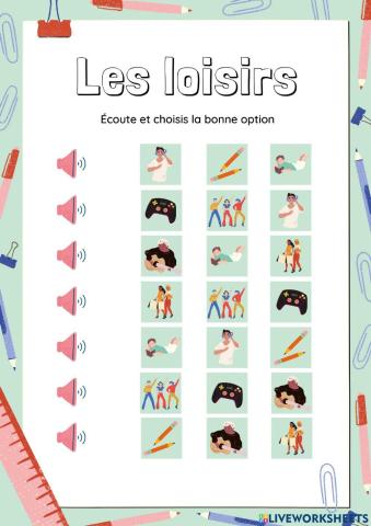 Les loisirs