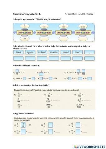 Decimal number