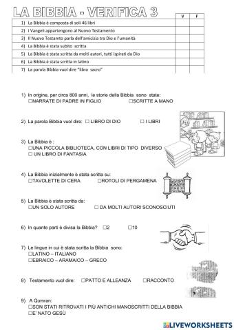 2 - Conosco la bibbia? 