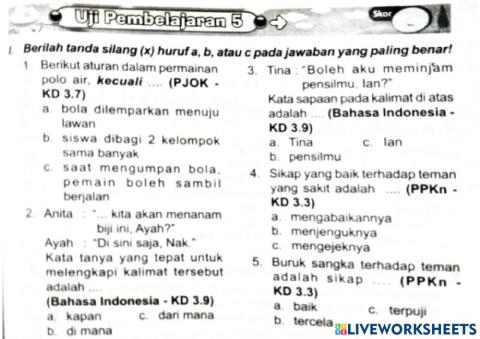 Tema 7 subtema 4 pb 5 dan 6