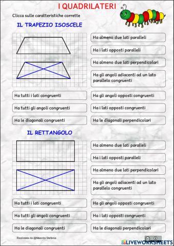 Analisi di quadrilateri 1