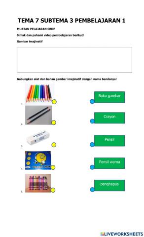 Tema 7 subtema 3 pembelajaran 1