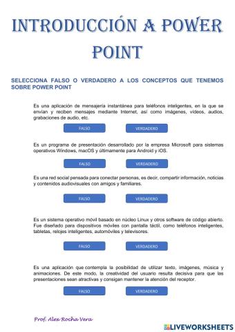 Introduccion a power point