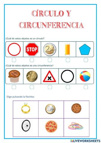 Círculo y circunferencia