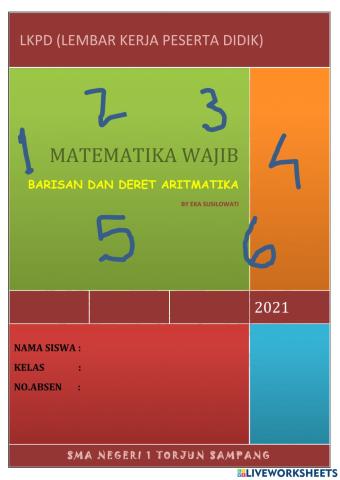 LKPD Barisan dan Deret Aritmatika