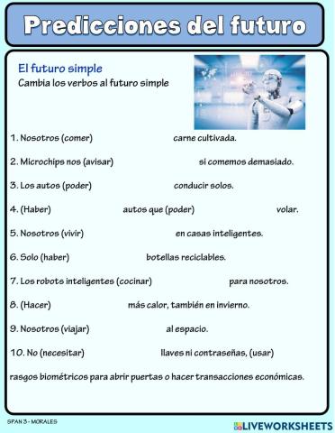 Predicciones del futuro