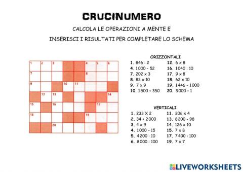 Crucinumero