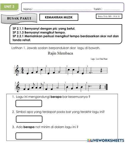 Tempo Tahun 5