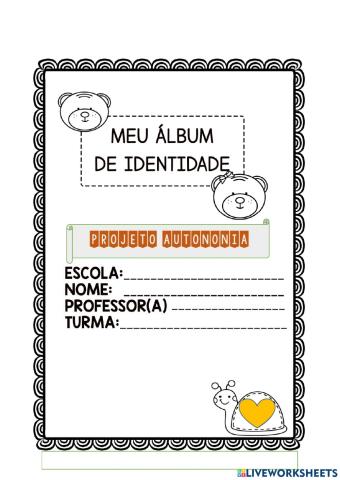 Meu livro identidade