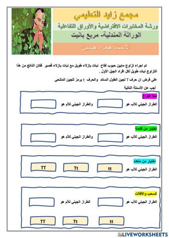 الوراثة المندلية