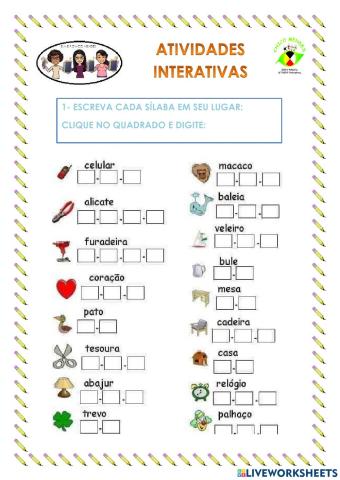 Apostila interativa reforço 1